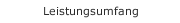 Leistungsumfang
